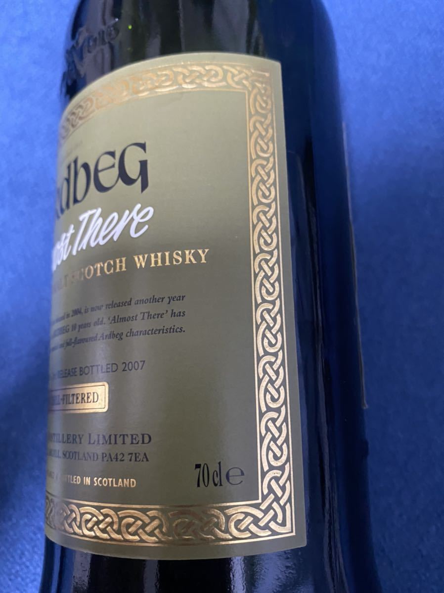 アードベック オールモスト ゼア ARDBEG almost there 1998〜2008