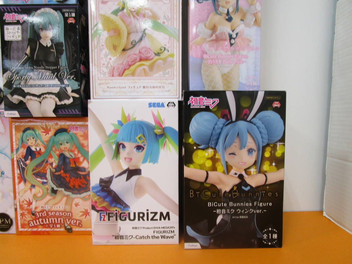 未開封 初音ミク フィギュア13体 まとめ プライズ SPM ぬーどる