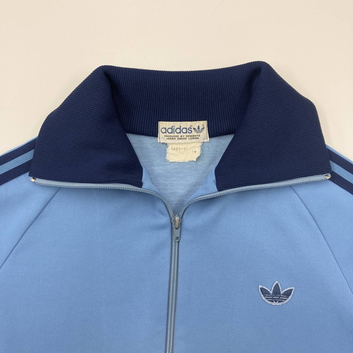 Adidas アディダス トラックジャケット80s デサント 西ドイツ 6号