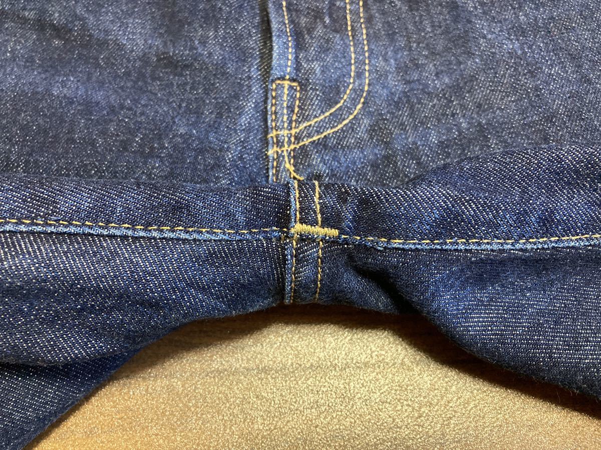 LEVIS LVC・USA製 47501-0167 W31L34 4420 47年 16年復刻 米国ホワイト 