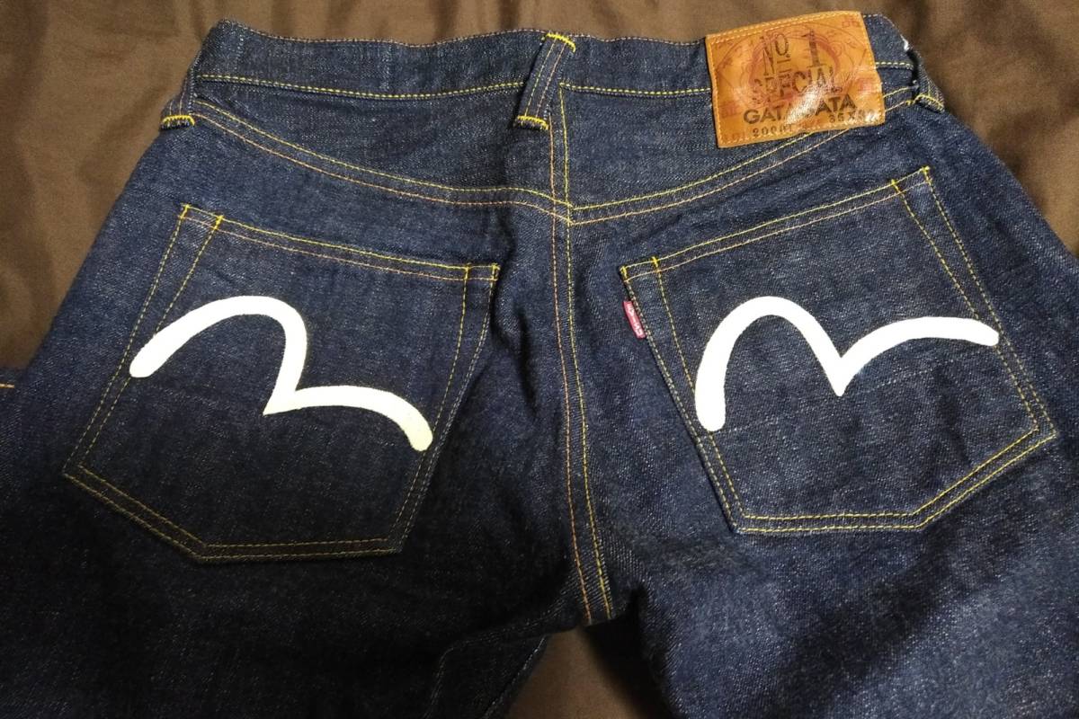 evisu エヴィス Lot.2000T No.1 SPECIAL GATAGATA ガタガタ W35(W35 