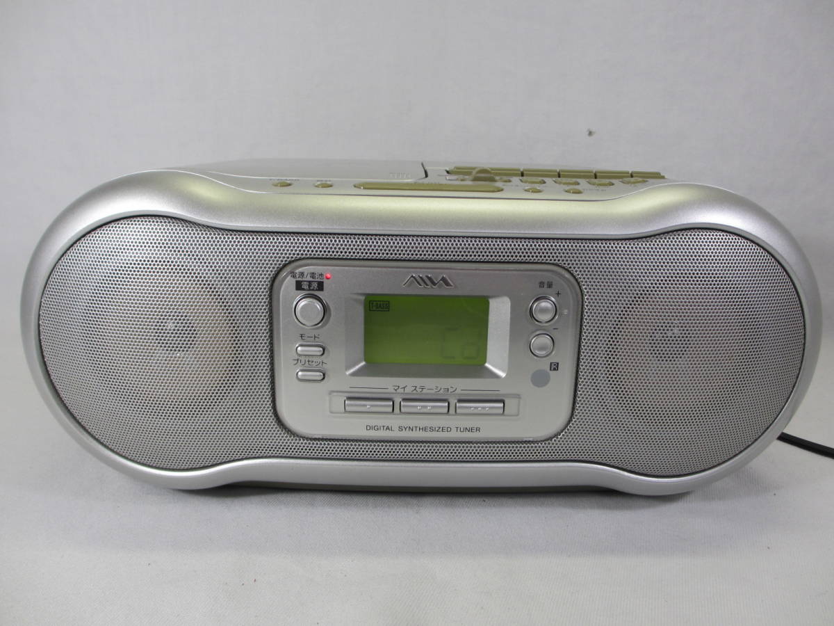 W32◇SONY・AIWA◇CDラジカセ◇CSD-A500◇シルバー◇ソニー・アイワ