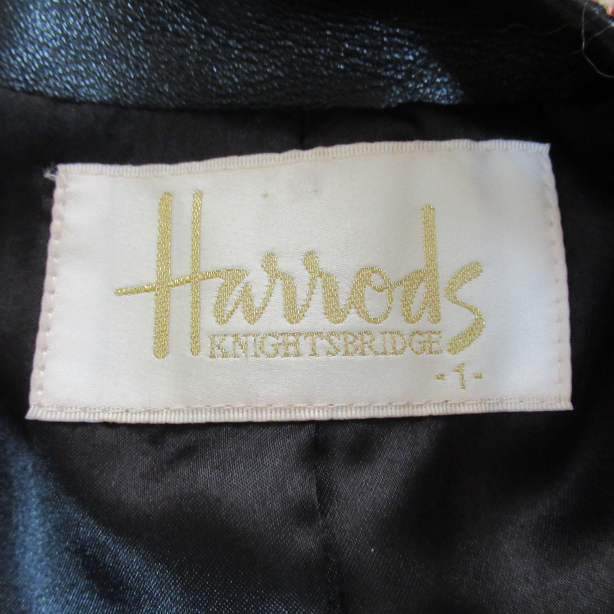 正規取扱店販売品 Harrods ハロッズ ウール100％ ツイード レッド系