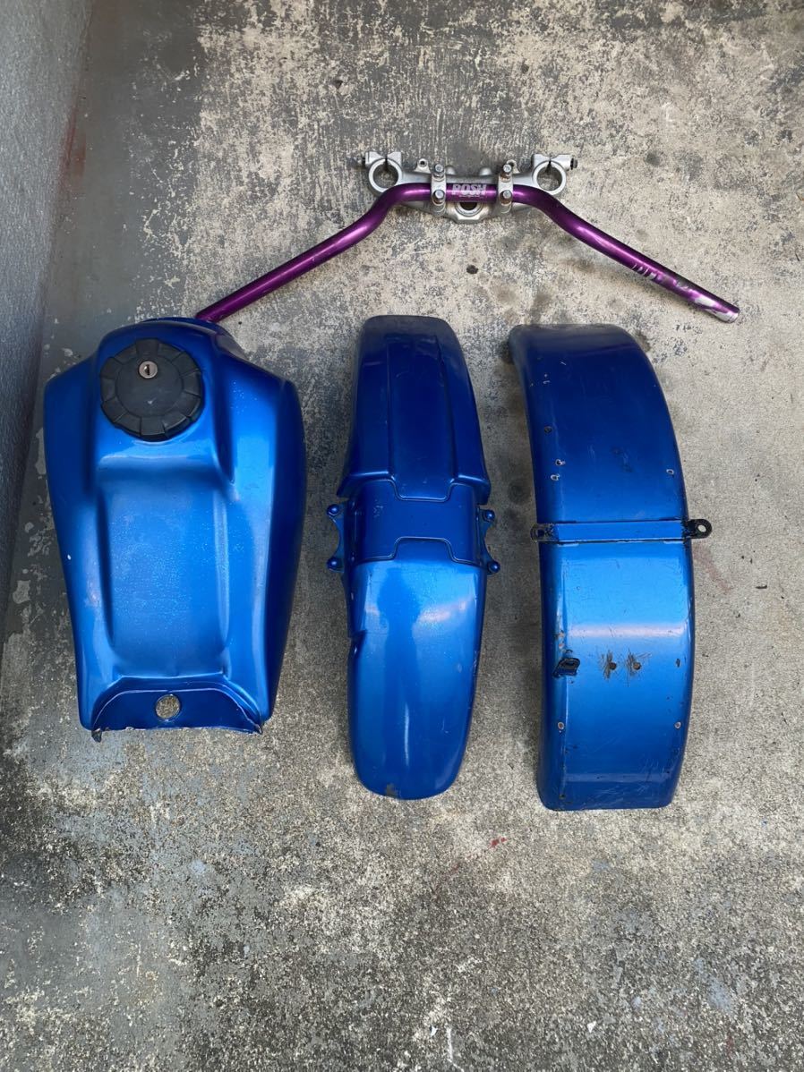 Tw200 ガソリンタンク フロントフェンダーセット TW200 - フェンダー