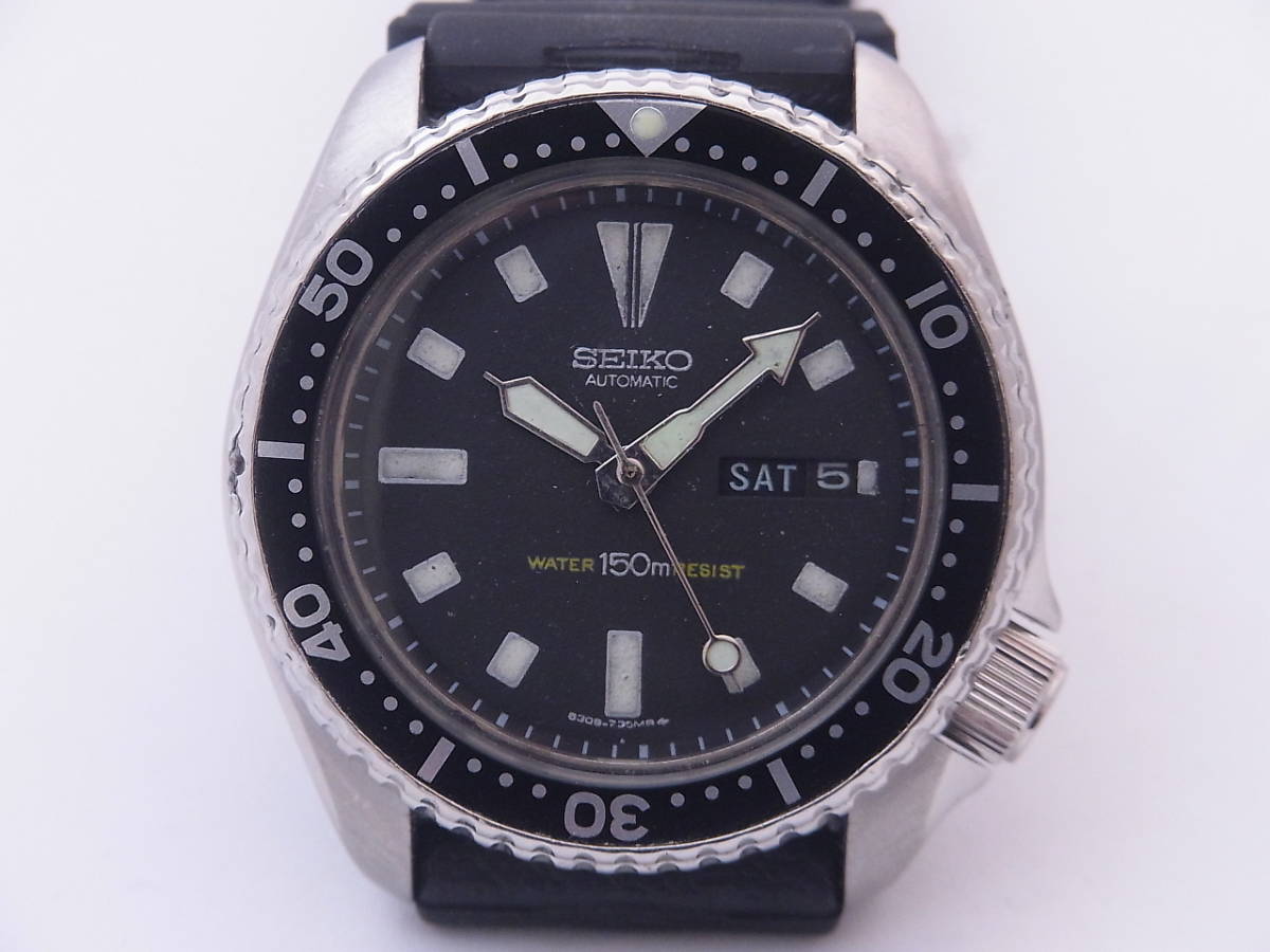 ○セイコー SEIKO デイデイトダイバー 4TH モデル 6309-729A F1 