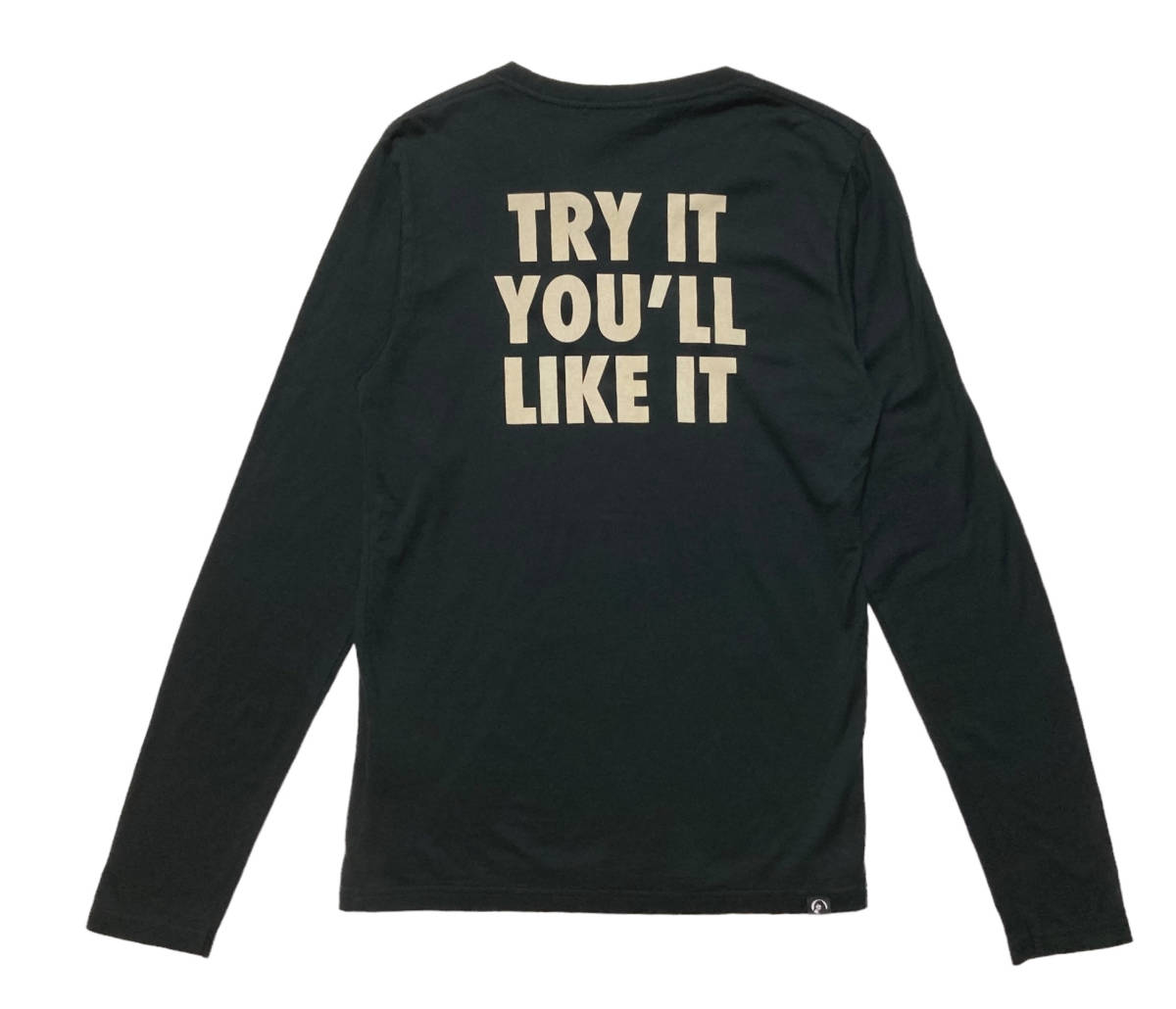 HYSTERIC GLAMOUR 長袖 Tシャツ S ロンT TRY IT YOU'LL LIKE IT HYSTERIC GLAMOUR 長袖 Tシャツ S ロンT TRY IT YOU'LL LIKE IT