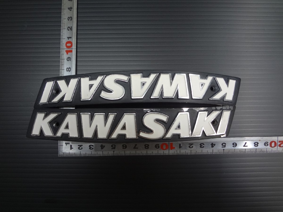 カワサキ Z650ザッパー ガソリンタンクエンブレム左右（動画あり 初期 