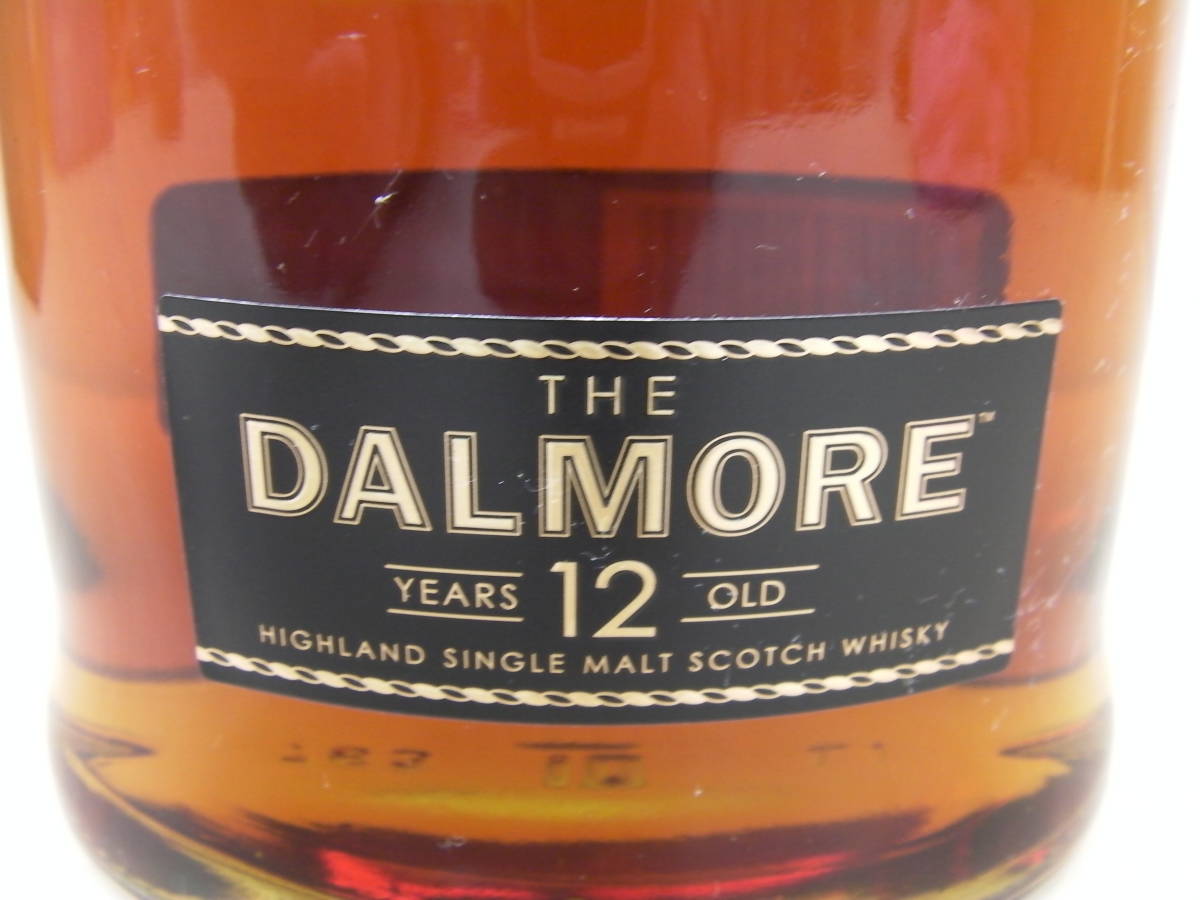 未開栓◇DALMORE◇ダルモア◇箱付き◇12年◇シングルモルト◇700ml◇古