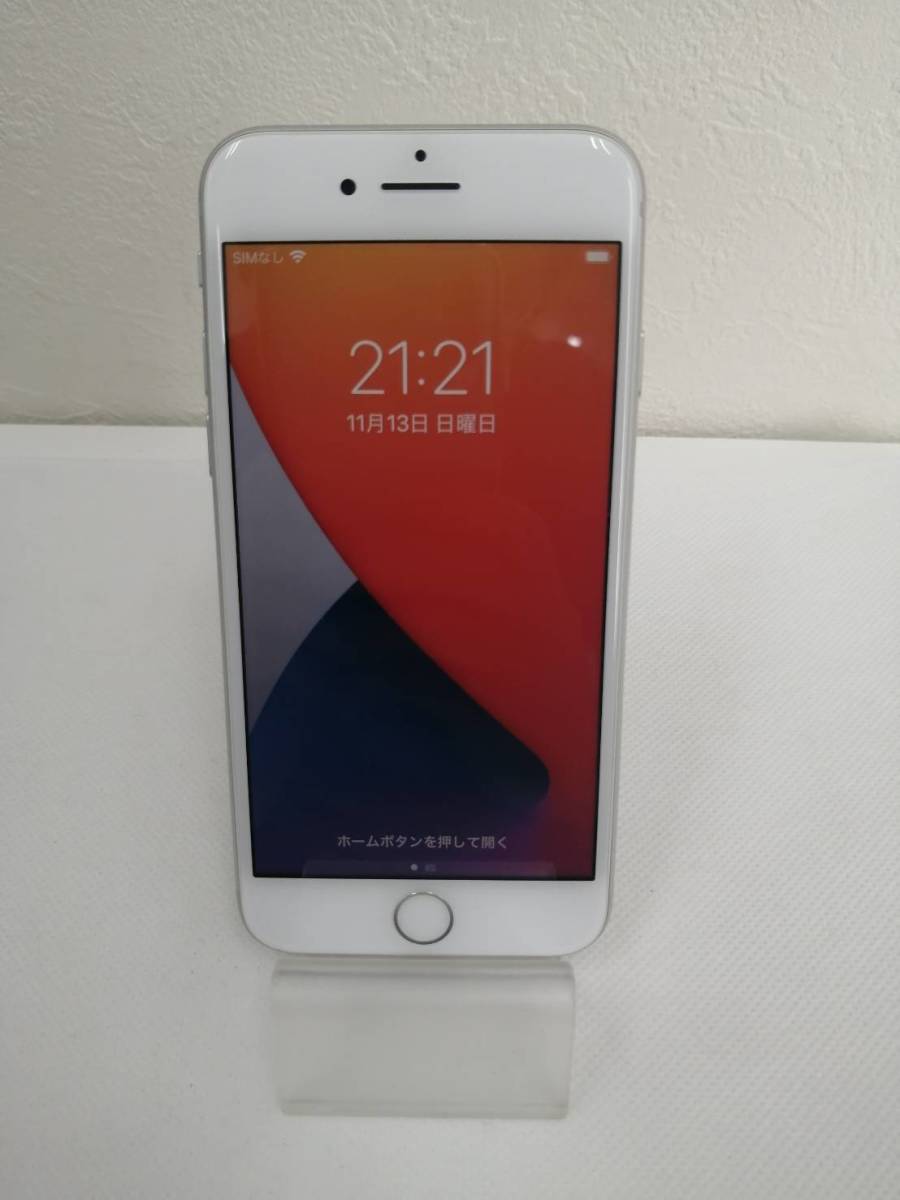 iPhone8 64GB シルバー SIMロック解除済 動作確認済 Apple iPhone 8