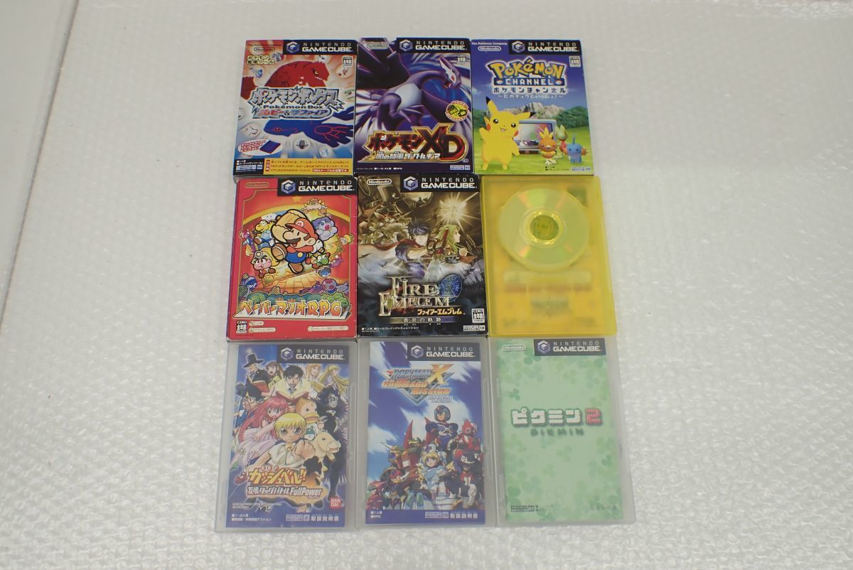 本物保証，品質保証 D3369-60 ゲームキューブ GC ソフト ポケモンボックスルビー&サファイア ポケモンＸＤ闇の旋風 ポケモンチャンネル(その他)｜売買されたオークション情報、yahooの商品情報をアーカイブ公開 タイトル