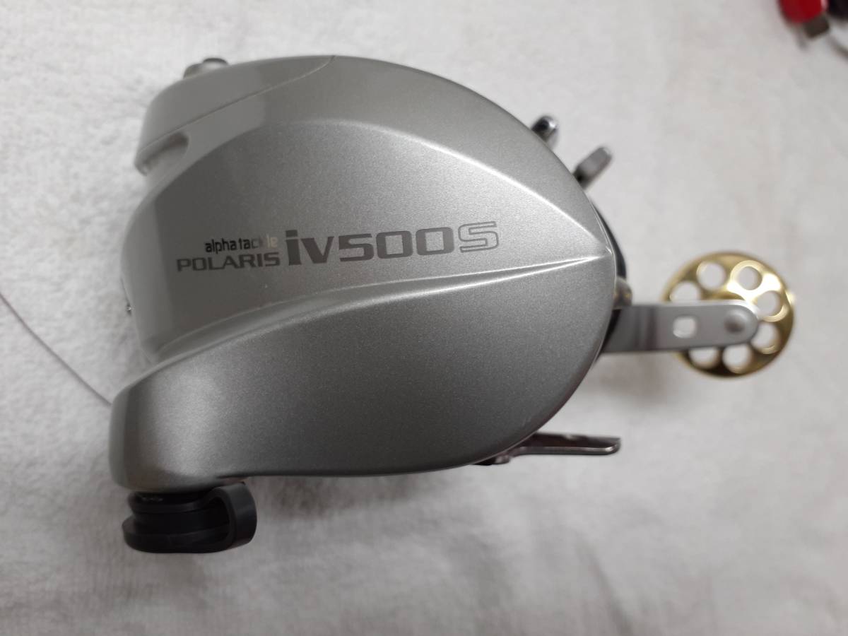 フィッシング POLARIS IV500S 電動リール シルバー