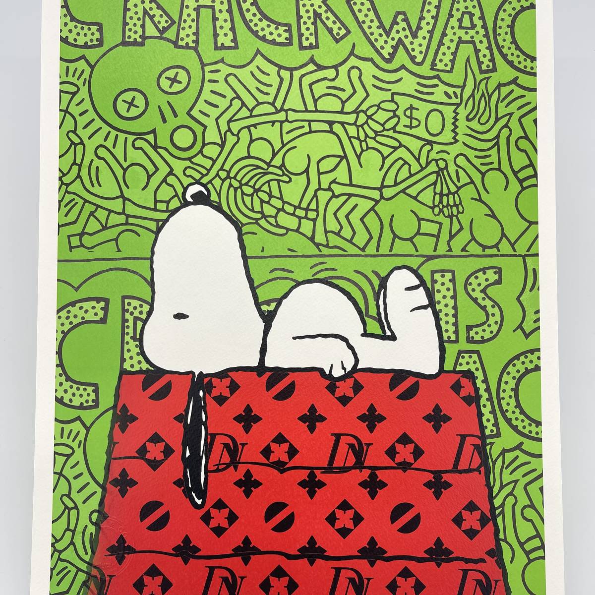 DEATH NYC 世界限定100枚 アートポスター SNOOPY スヌーピー トム