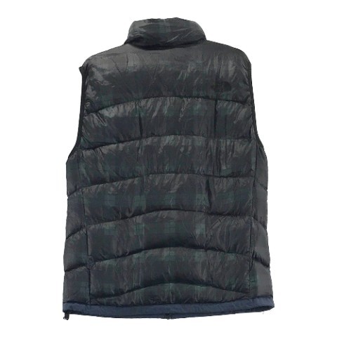 THE NORTH FACE ザ ノースフェイス ND18155 ダウンベスト チェック柄