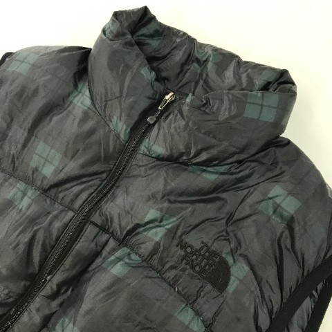 THE NORTH FACE ザ ノースフェイス ND18155 ダウンベスト チェック柄