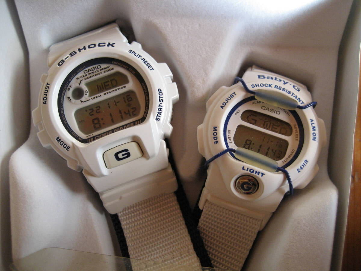 カシオ 初代ラバーズコレクション G－SHOCK Baby－G 未使用