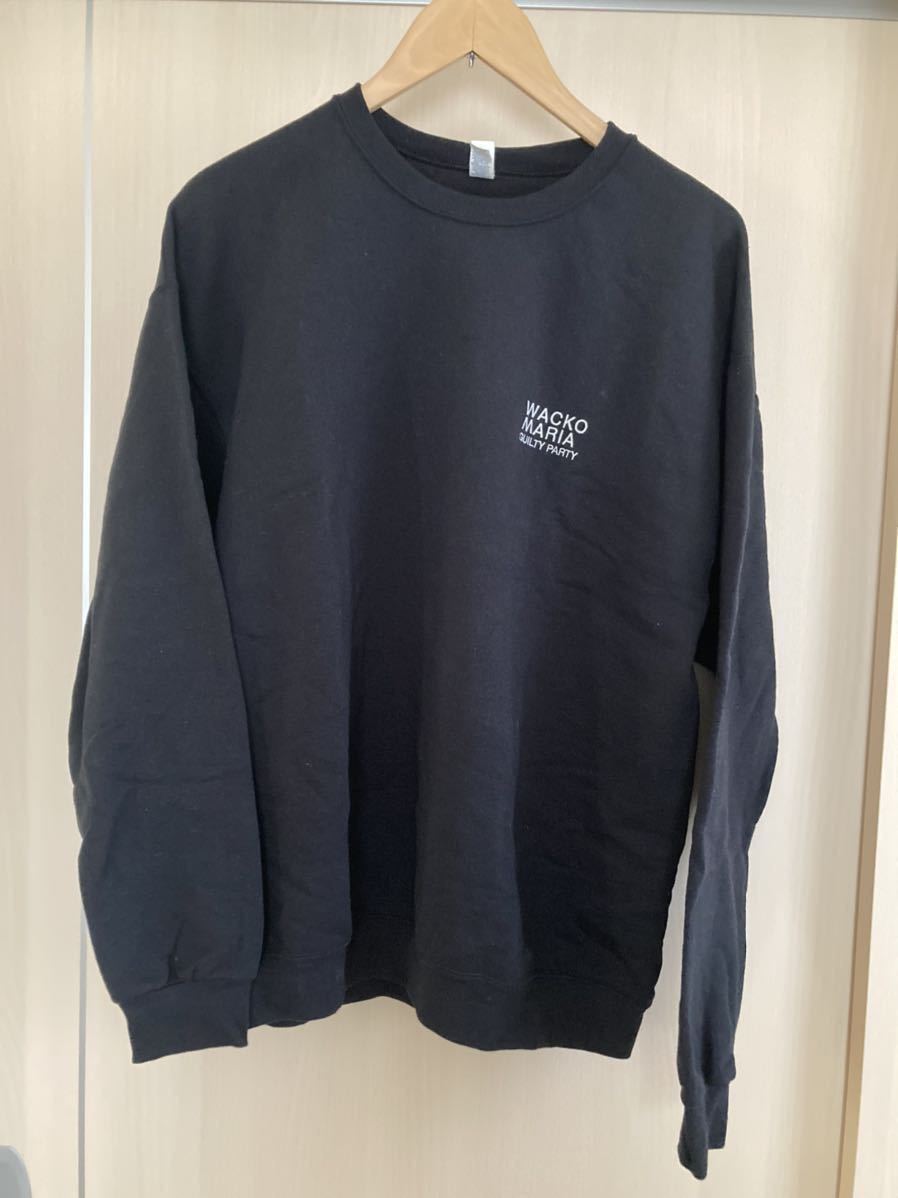 100%新品，人気 ワコマリア スウェット トレーナー ブラック 黒 L(トップス)｜売買されたオークション情報、yahooの商品情報をアーカイブ公開 - オークファン トップス
