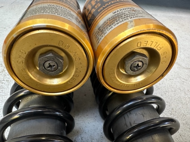 初期 骸骨 ガイコツ オーリンズ リアサスペンション KA2044 当時物 Z1