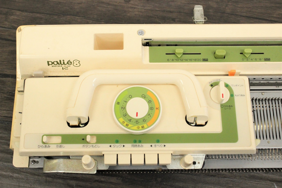 Brother ブラザー Palie8 パリエ8 KH-881 編み機 Yahoo!オークション 