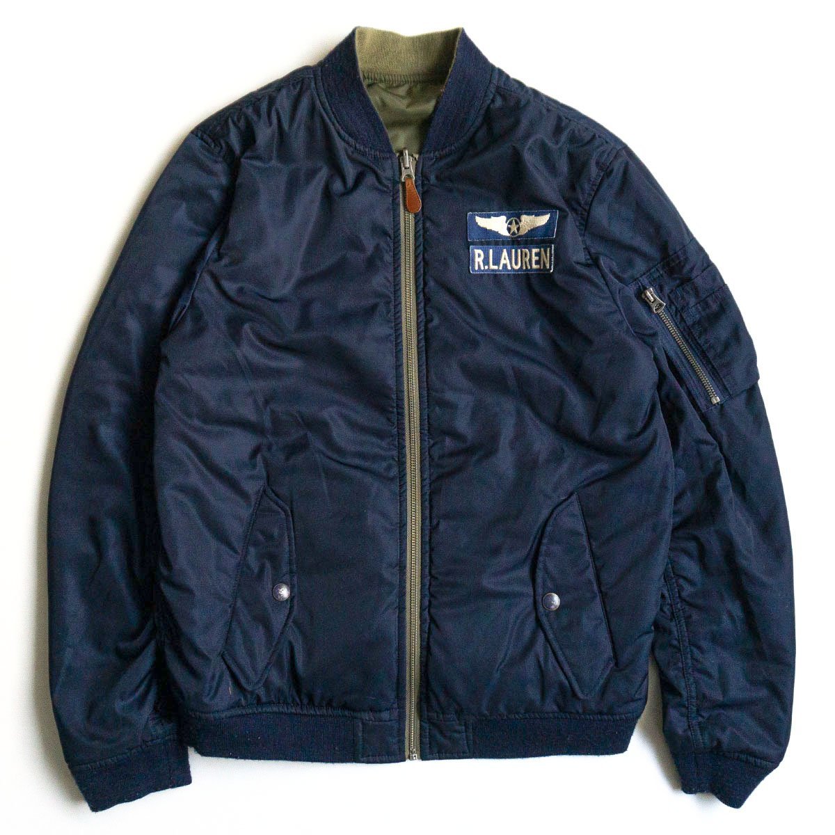 美品】POLO RALPH LAUREN 【MA-1 フライトジャケット】リバーシブル