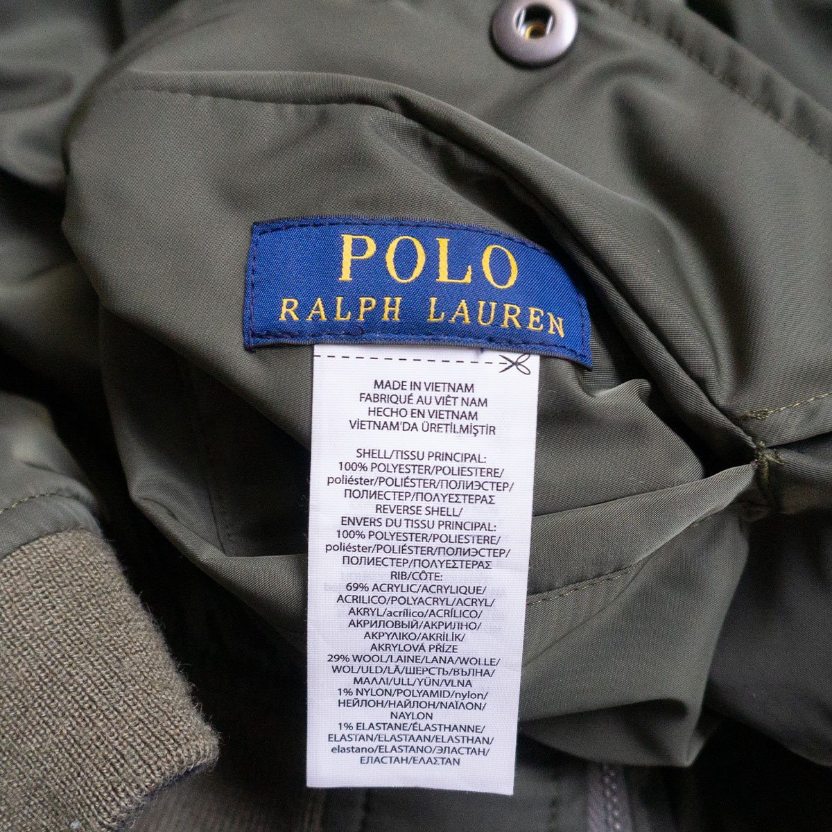 美品】POLO RALPH LAUREN 【MA-1 フライトジャケット】リバーシブル
