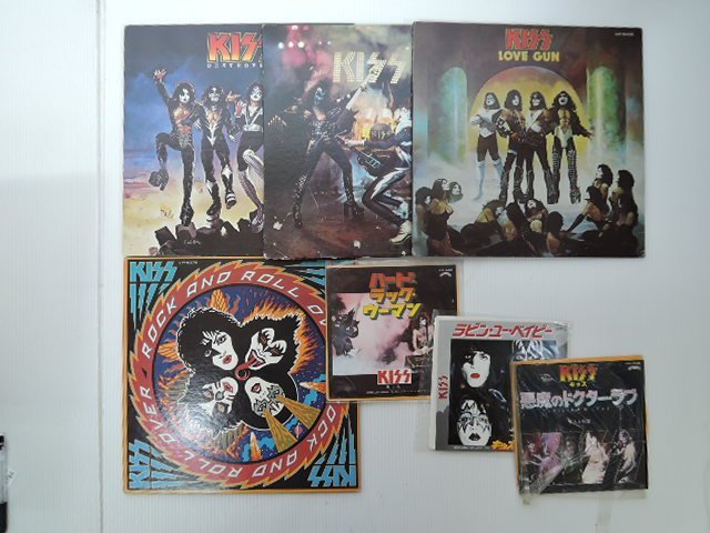 KISS「洋楽ロック まとめ EP・LP 7点セット」/洋ロ/セット 【公式通販】