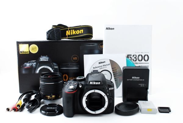 大量購入卸売 #9106☆美品☆ Nikon ニコン D5300 AF-P 18-55mm VR