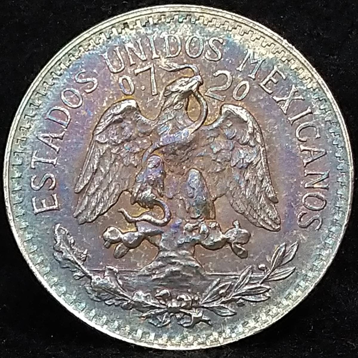 メキシコ銀貨 1944年 50センタボ / 8 49gの入札履歴 - 入札