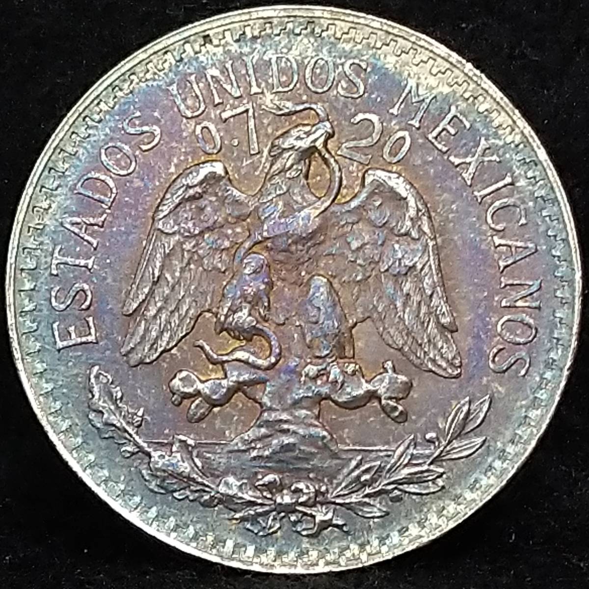 メキシコ銀貨 1944年 50センタボ / 8 49gの入札履歴 - 入札