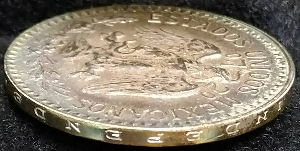 メキシコ銀貨 1944年 50センタボ / 8 49gの入札履歴 - 入札