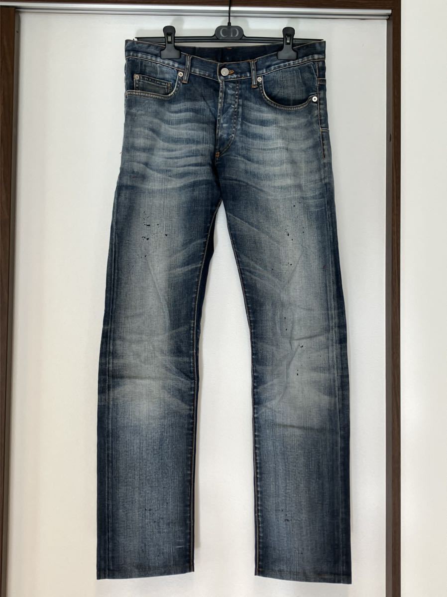ディオールオム アンダーマイカーデニム 32 クリス期 08SS JAKE(W32 