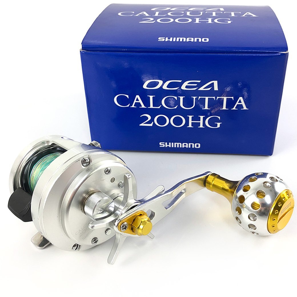 カスタムハンドル】シマノ オシア カルカッタ 200HG 右巻き ベイト
