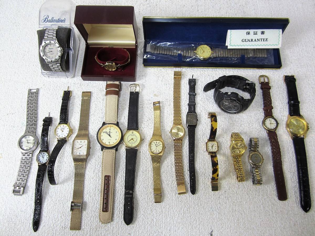 腕時計 まとめ出品 RADO ラド― G-SHOCK SANDOZ Patrick CRYSTAL など