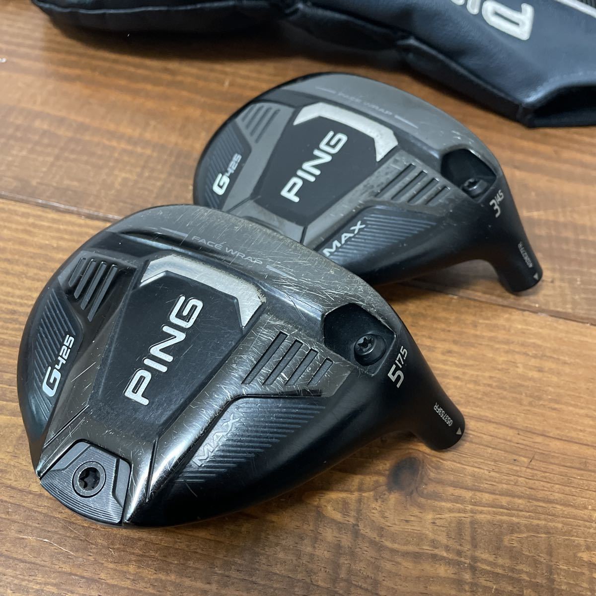PING G425 MAX 3w 5w 14.5度 17.5度 ヘッド ヘッドカバー 送料 PING G425 MAX 3w 5w 14.5度 17.5度 ヘッド ヘッドカバー 送料