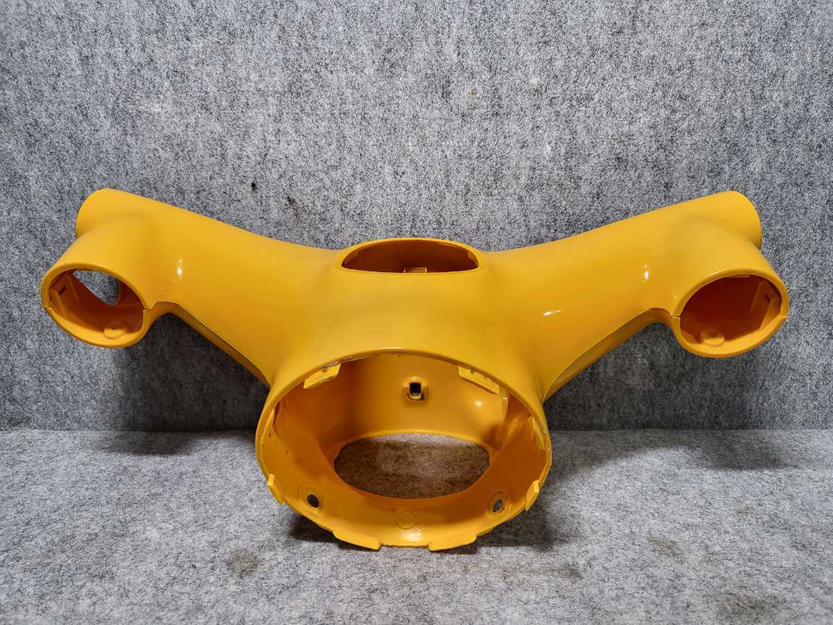 中古品 ホンダ リトルカブ 純正 ハンドル カバー アッパーカバー 上下