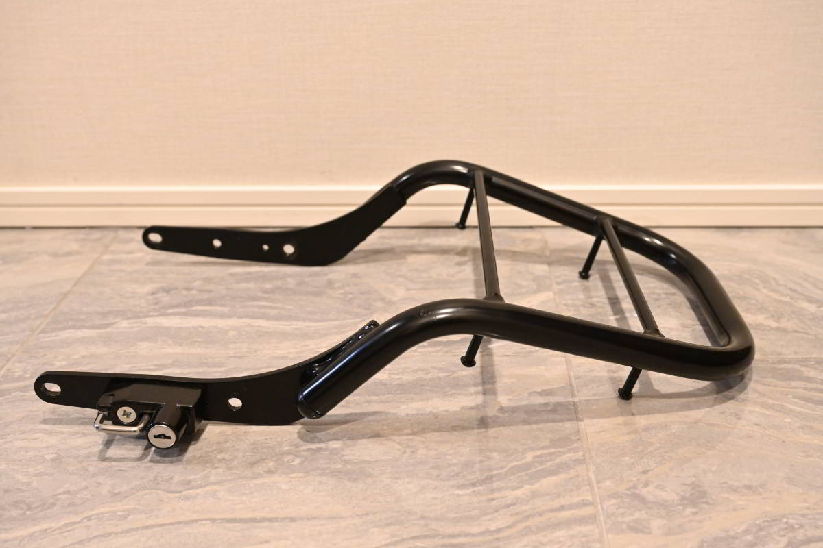 ホンダ　グロム　GROM　JC92　エンデュランス　ENDURANCE　リアキャリア　キタコ　ヘルメットホルダー付き