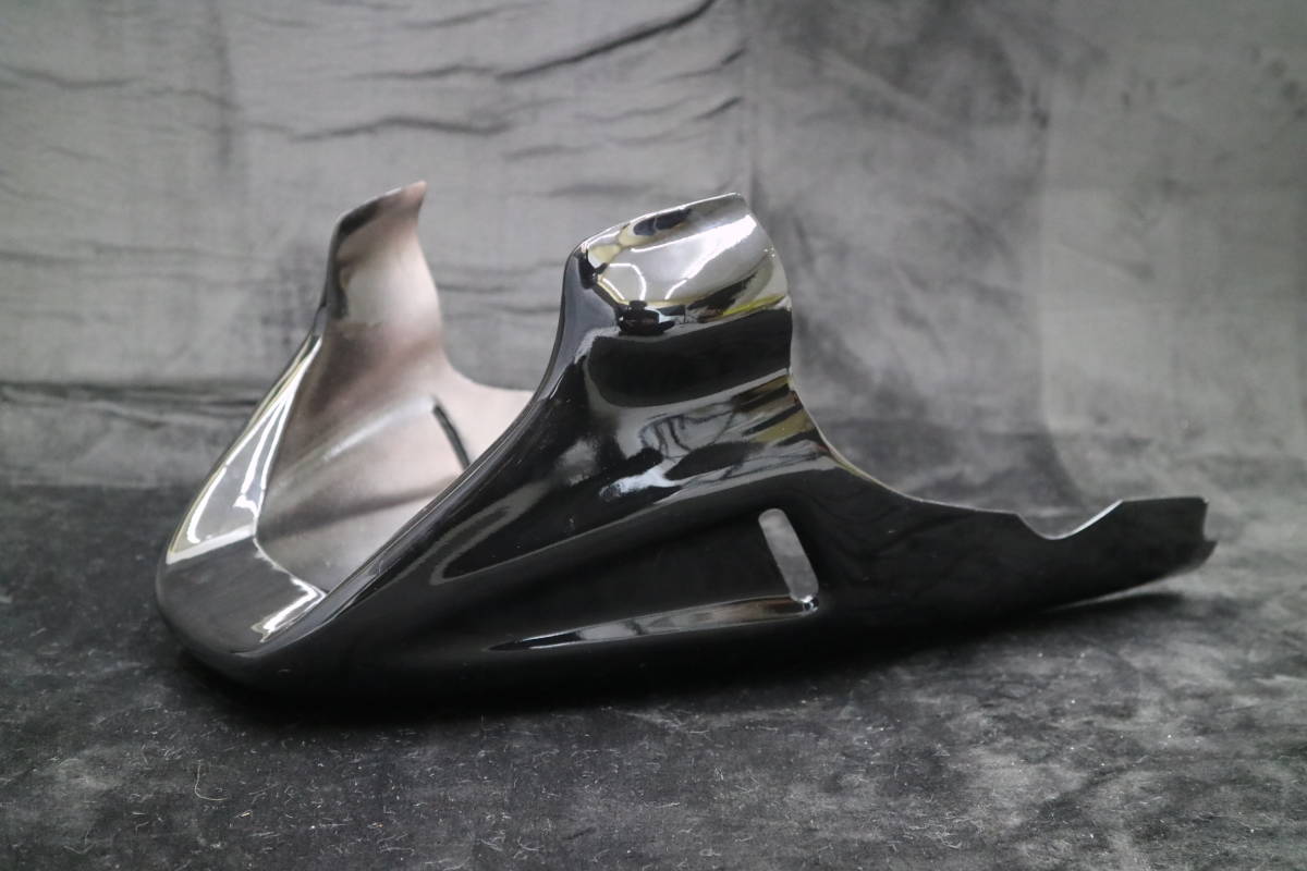 小型 アンダーカウル 黒 ABS製 + 汎用ステー 付き⁄汎用 4ミニ モンキー