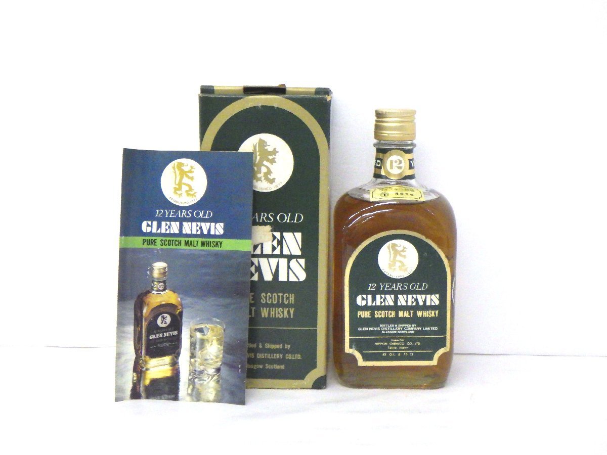 古酒 未開栓 GLEN NEVIS グレン ネヴィス 12年 PURE MALT ピュアモルト