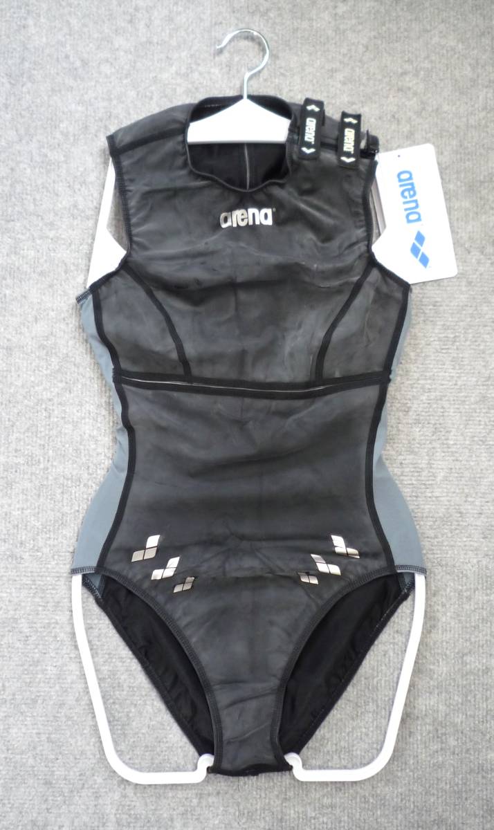 ★新品★保管品★arena アリーナ 水球用 競泳水着 大人 女性用 Sサイズ ウォーターポロ water polo ラバー rubber 英国サイズ30