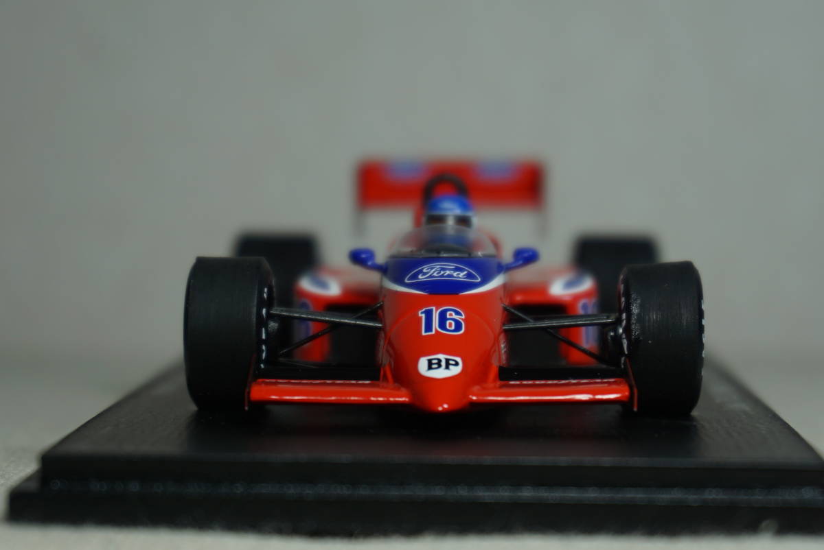 1/43 タンベイ ベルギー spark Lola THL2 FORD #16 Tambay 1986 Belgium GP TEAM HAAS ローラ チーム・ハース フォード Force TEC Bertrice Spark Lola 1&frasl;43