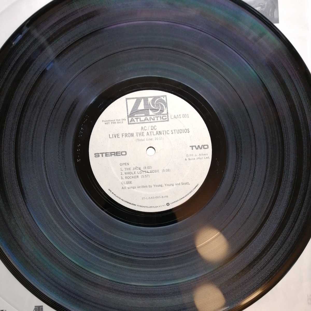 AC⁄DC 見本盤 ⁄ PROMO 白ラベル For Those About Rock To Promo Japanese