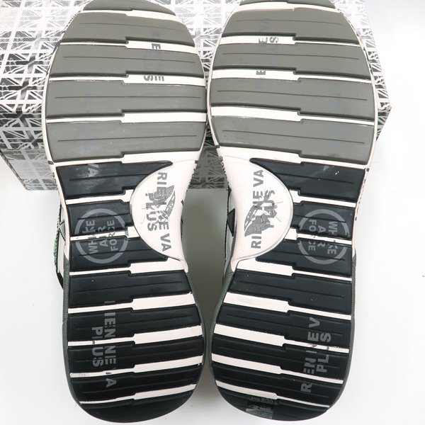 【1円～】PREMIATA スニーカー ZACZAC 4557 プレミアータ #42 26.5-27 ホワイト 美品 ◆送料800円～◆ ~11/27(日)終了 ◆質屋-7637 - ZACZAC Premiata ZacZac Men's Navy
