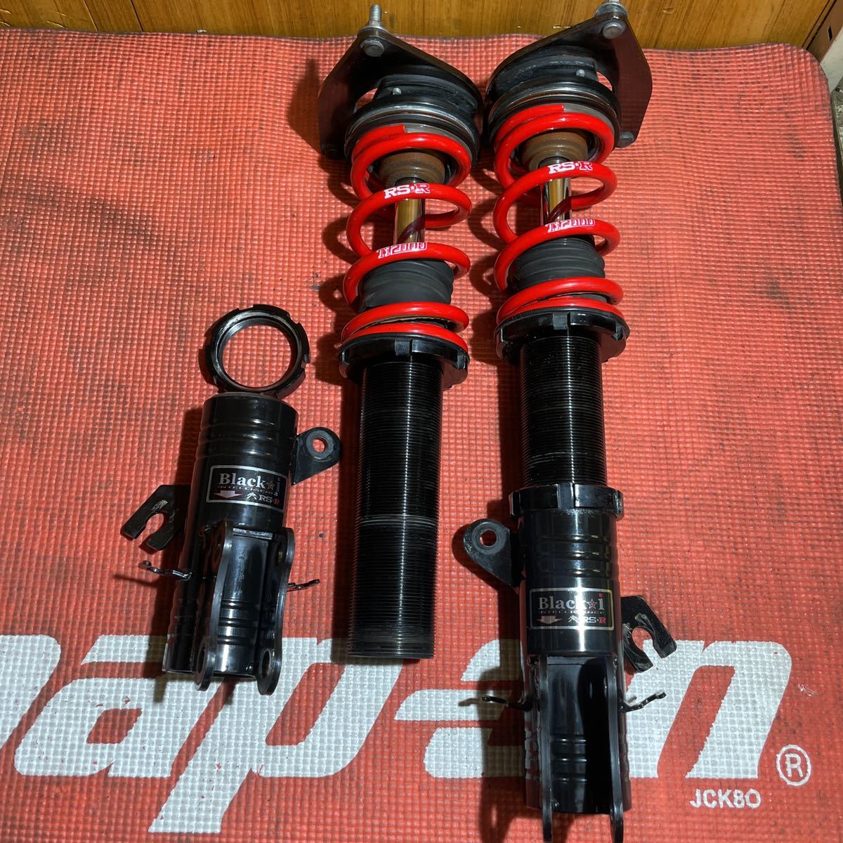1円スタート RS-R BLACK☆i 車高調 Z12 キューブ ブラックアイ