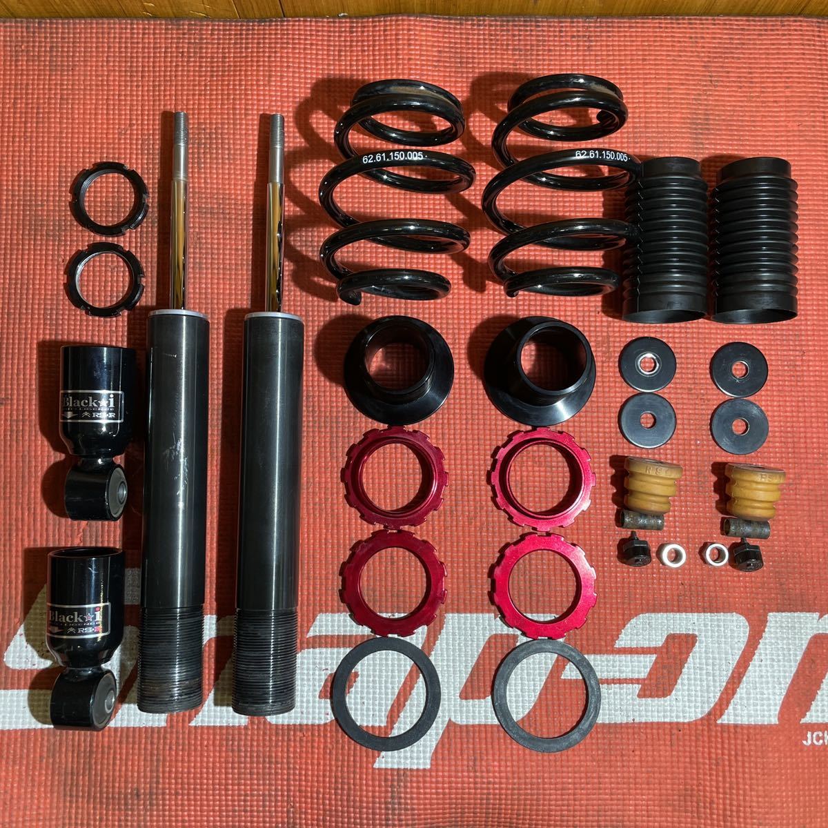 1円スタート RS-R BLACK☆i 車高調 Z12 キューブ ブラックアイ
