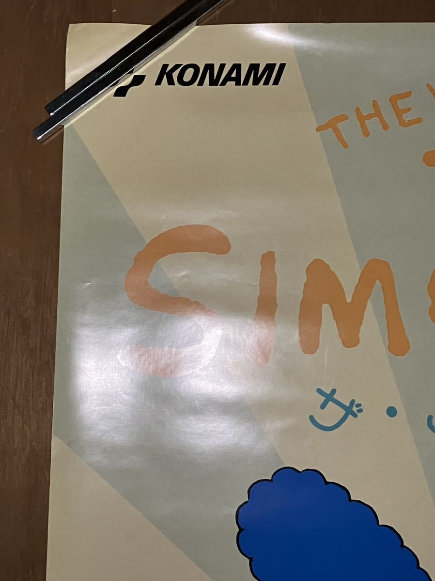 KONAMI The SIMPSONS シンプソンズ ポスター The Simpsons - Simpsons