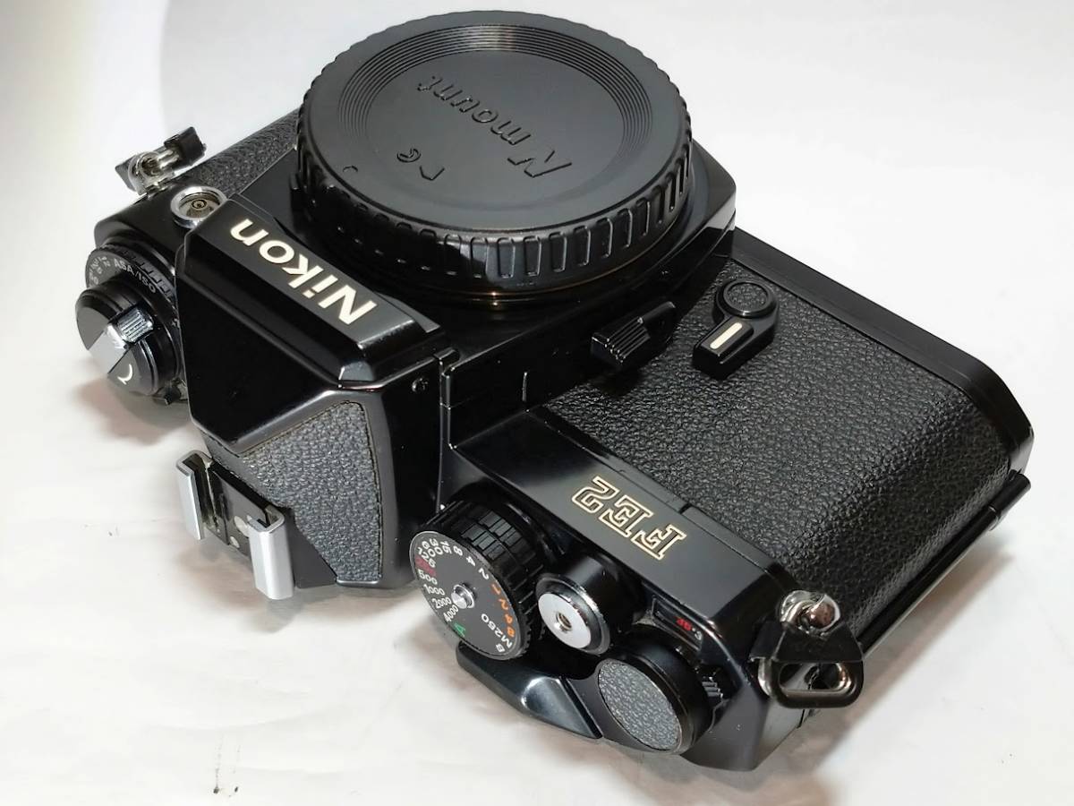 【実用美品／動作確認済】 ニコン Nikon FE2 ブラック　1/4000秒シャッター搭載の製造数の少ない人気で希少なFE2の逸品です！#1444 Nikon FE2 ニコン ブラックボディ 1&frasl;4000秒 #カメラ