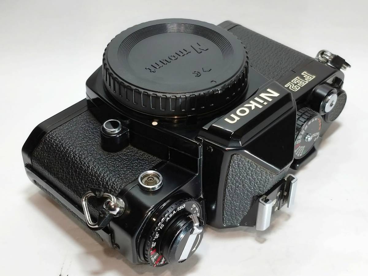 【実用美品／動作確認済】 ニコン Nikon FE2 ブラック　1/4000秒シャッター搭載の製造数の少ない人気で希少なFE2の逸品です！#1444 Nikon FE2 ニコン ブラックボディ 1&frasl;4000秒 #カメラ