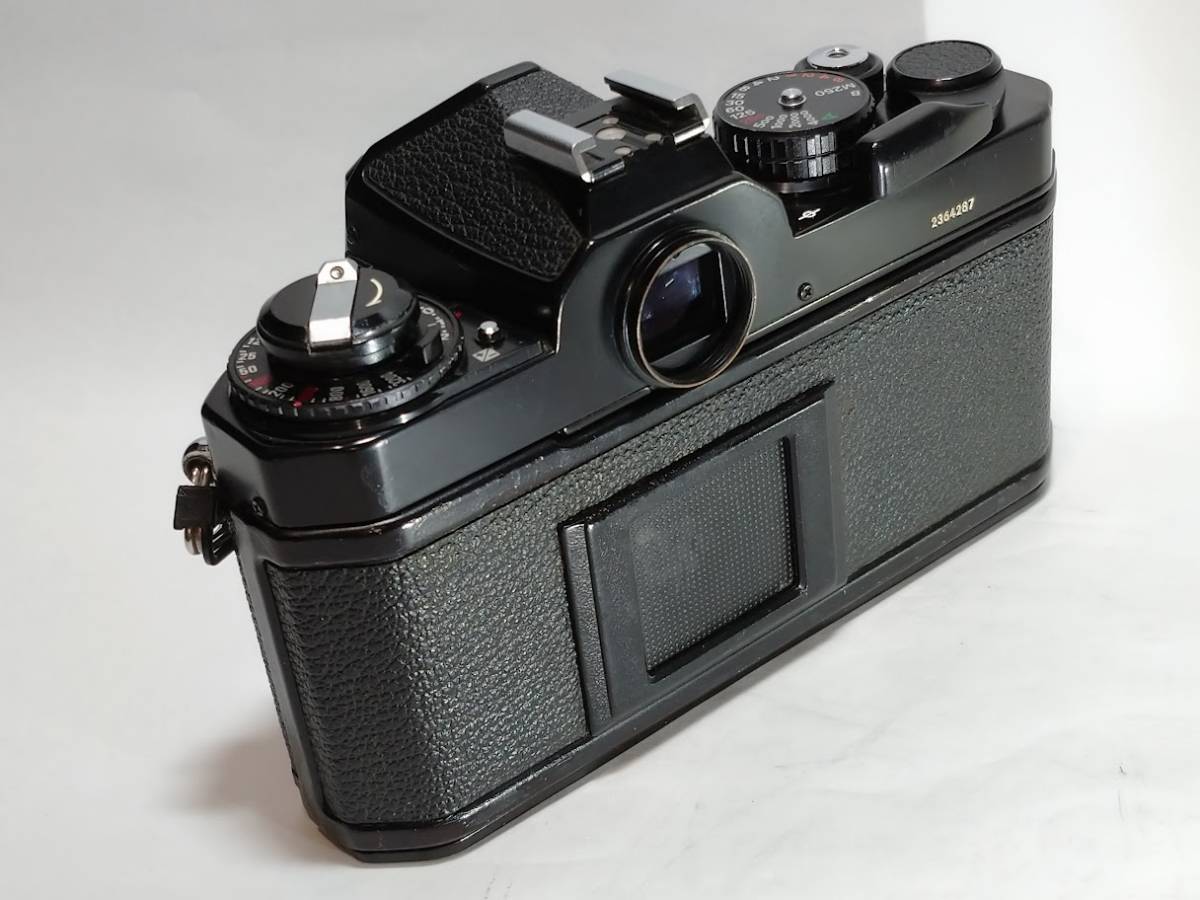 【実用美品／動作確認済】 ニコン Nikon FE2 ブラック　1/4000秒シャッター搭載の製造数の少ない人気で希少なFE2の逸品です！#1444 Nikon FE2 ニコン ブラックボディ 1&frasl;4000秒 #カメラ
