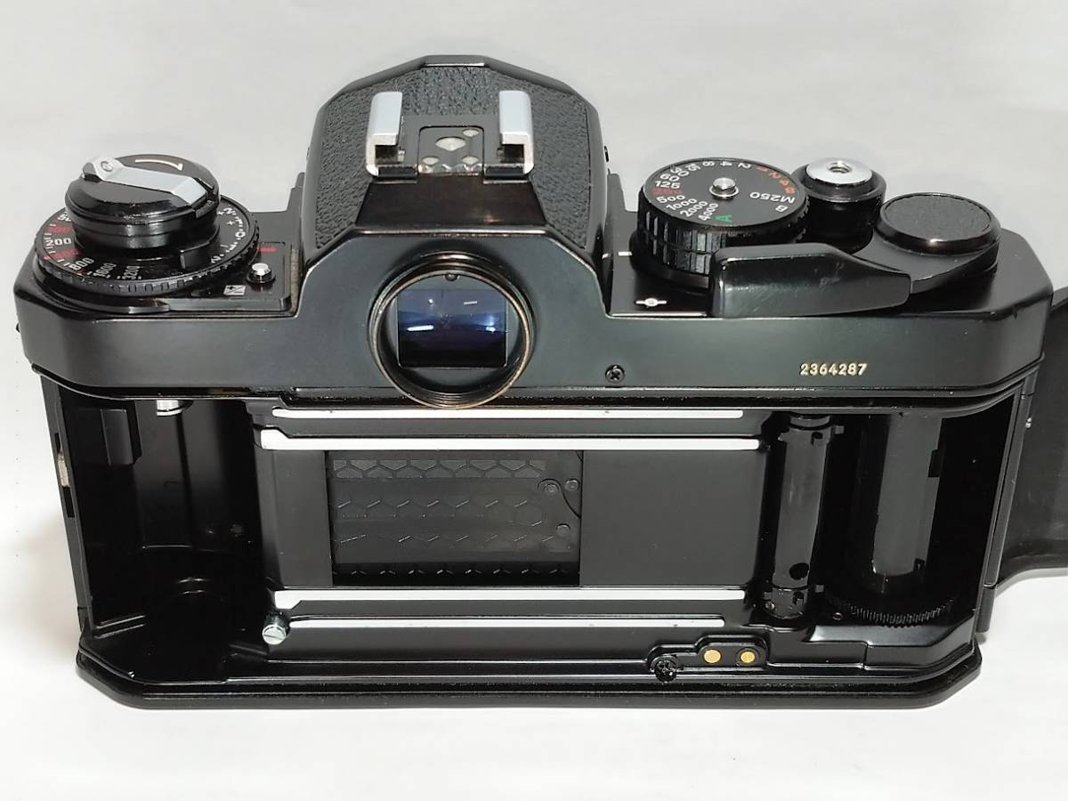 【実用美品／動作確認済】 ニコン Nikon FE2 ブラック　1/4000秒シャッター搭載の製造数の少ない人気で希少なFE2の逸品です！#1444 Nikon FE2 ニコン ブラックボディ 1&frasl;4000秒 #カメラ