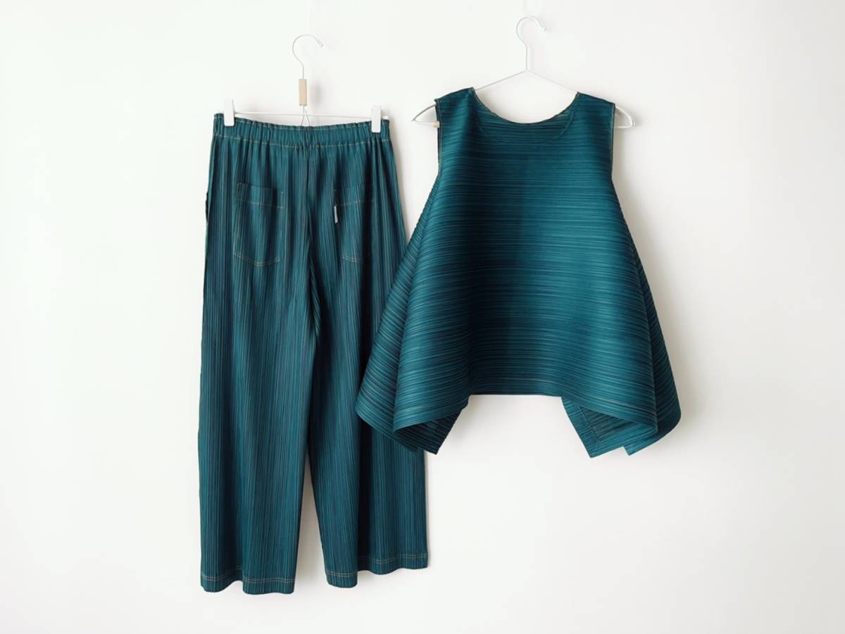 イッセイミヤケ PLEATS PlEASE セットアップ トップス パンツ PLEATS 