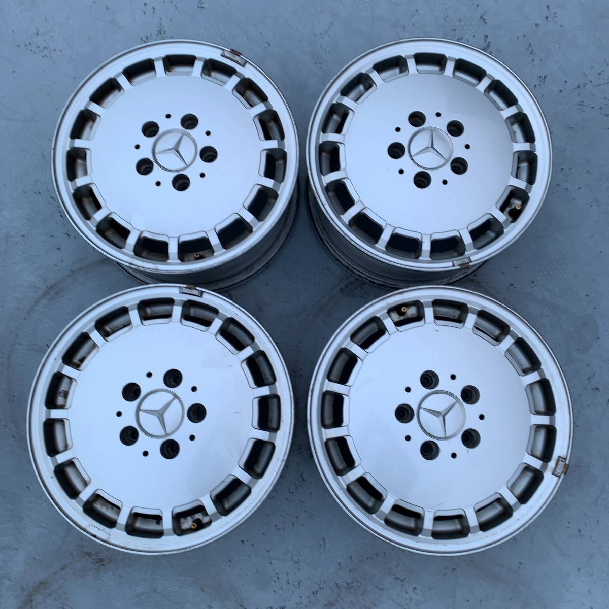 メルセデスベンツW124，190Eなど純正ホイール/REGNO 4本セットです